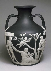 Wedgwood Portland vase - source Wikipedia via Magnus Manske &ndash; location V&A museum